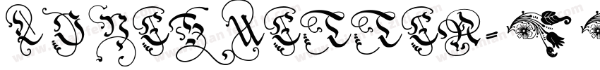 LOVES UETTEN字体转换